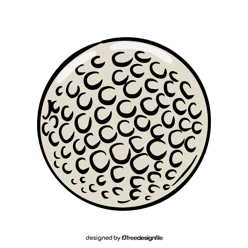 Golf Ball clipart