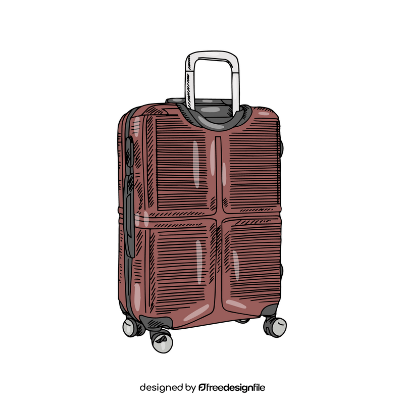 Suitcase clipart