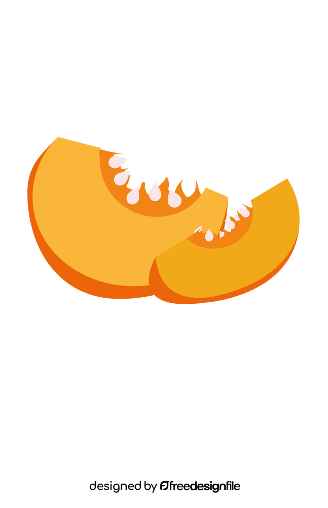 Pumpkin Slices clipart