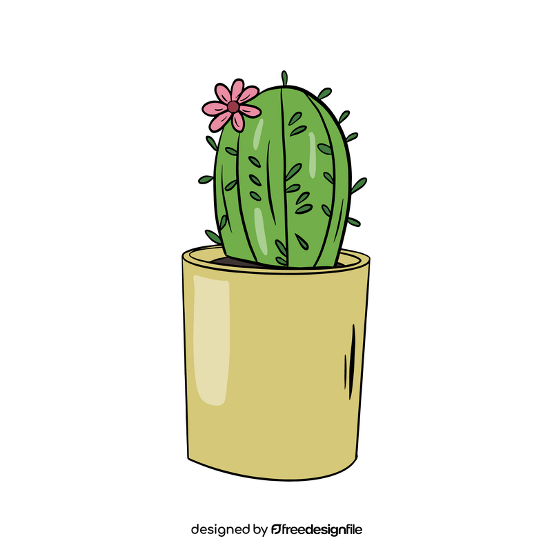 Latispinus Cactus clipart