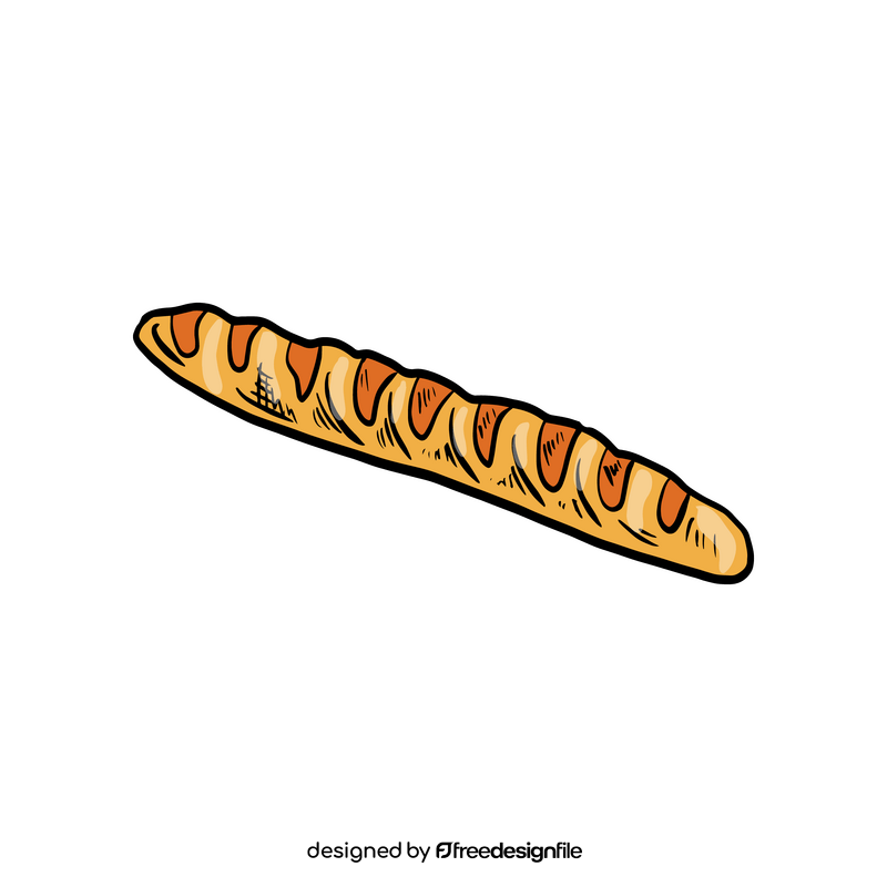 Baguette, French Bread clipart