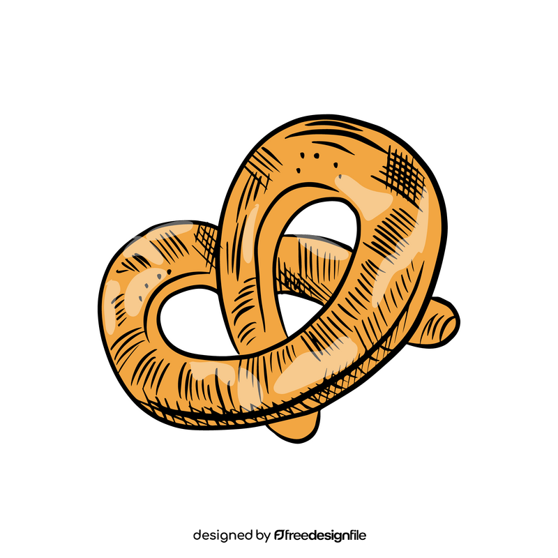 Pretzel clipart