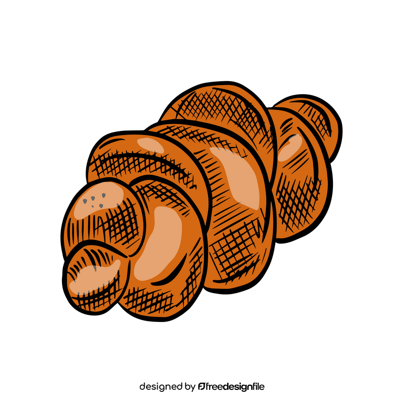 Challah Bread clipart