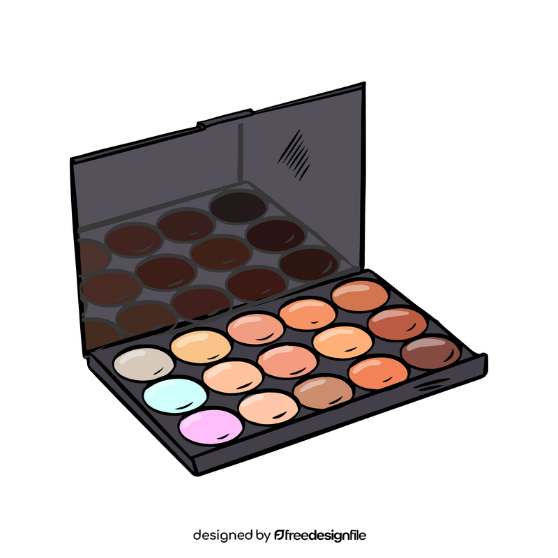 Eyeshadow Palette clipart