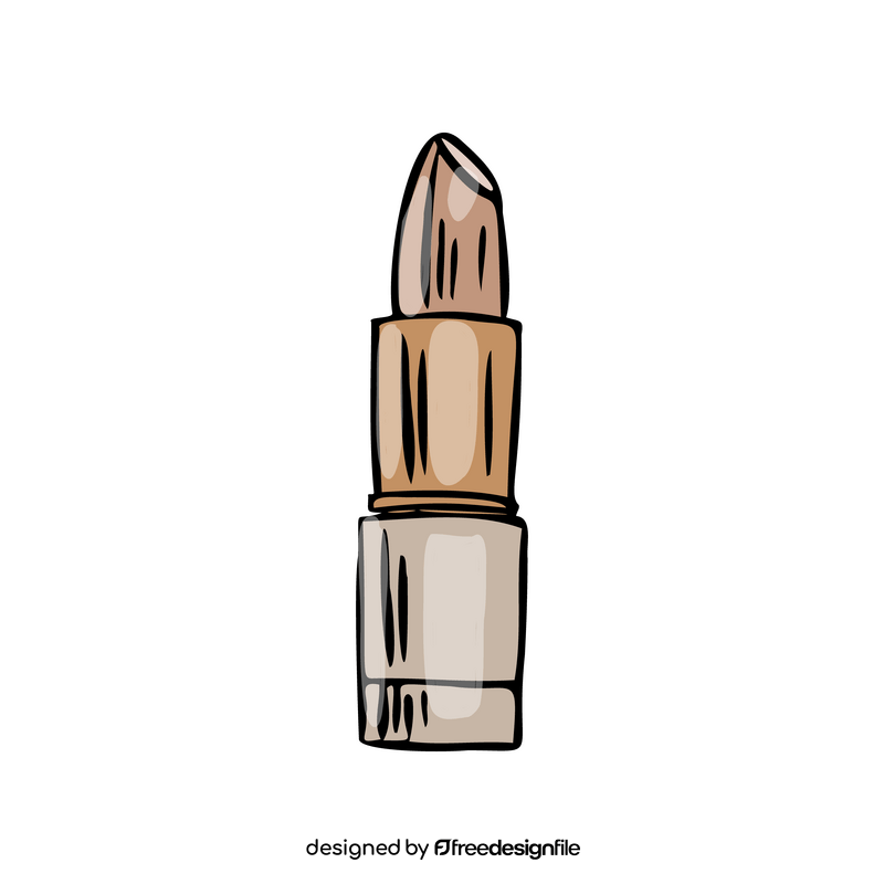 Brown lipstick clipart