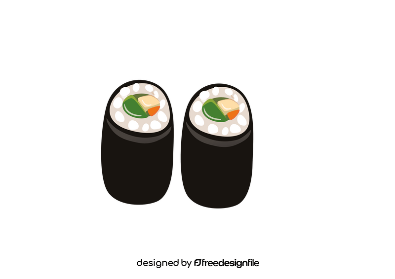 Sushi Rolls clipart