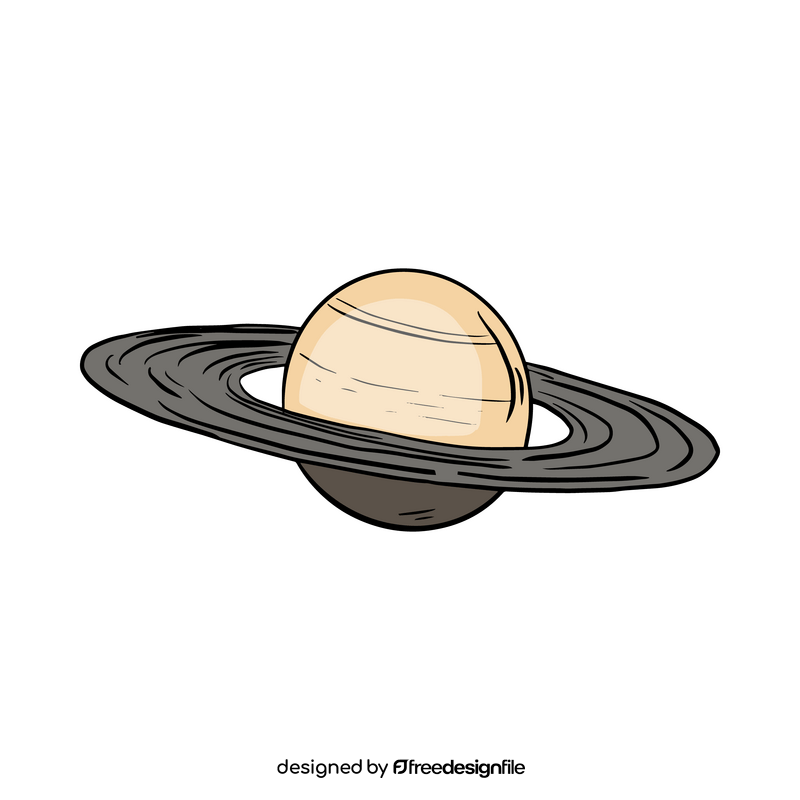 Saturn planet clipart