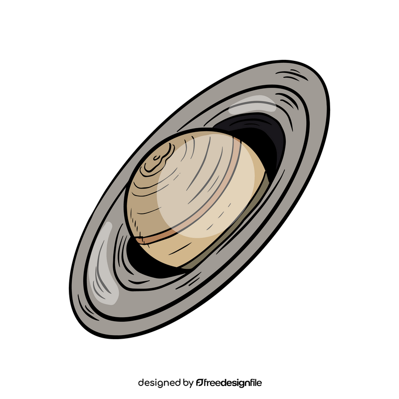 Saturn planet clipart