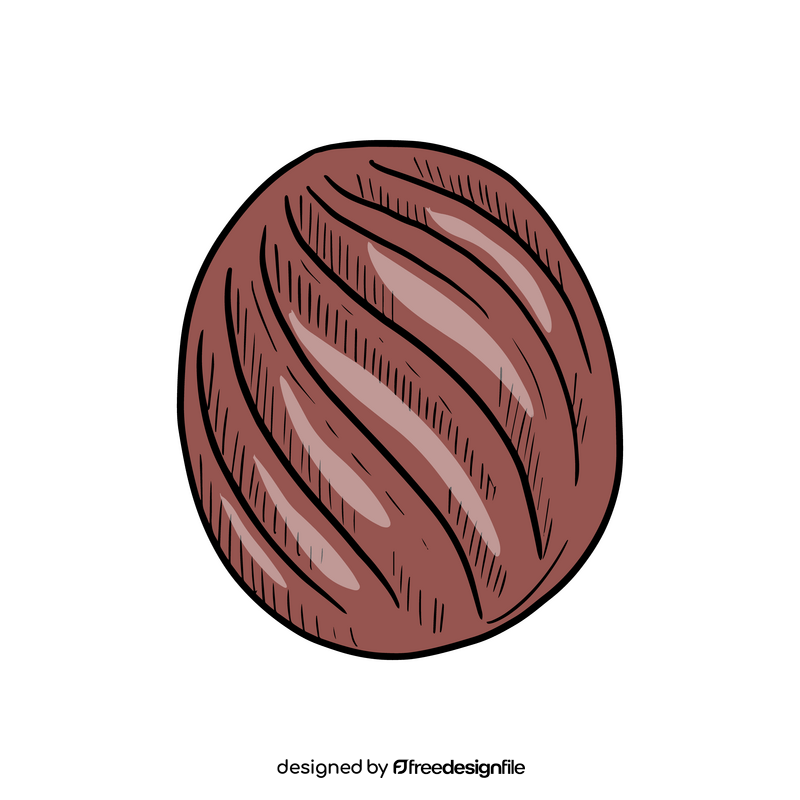 Dried fruit clipart