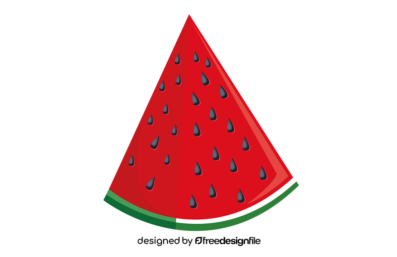 Watermelon Slice clipart