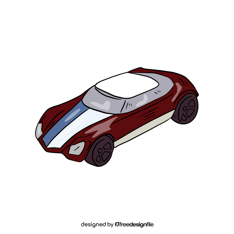 Brown car clipart