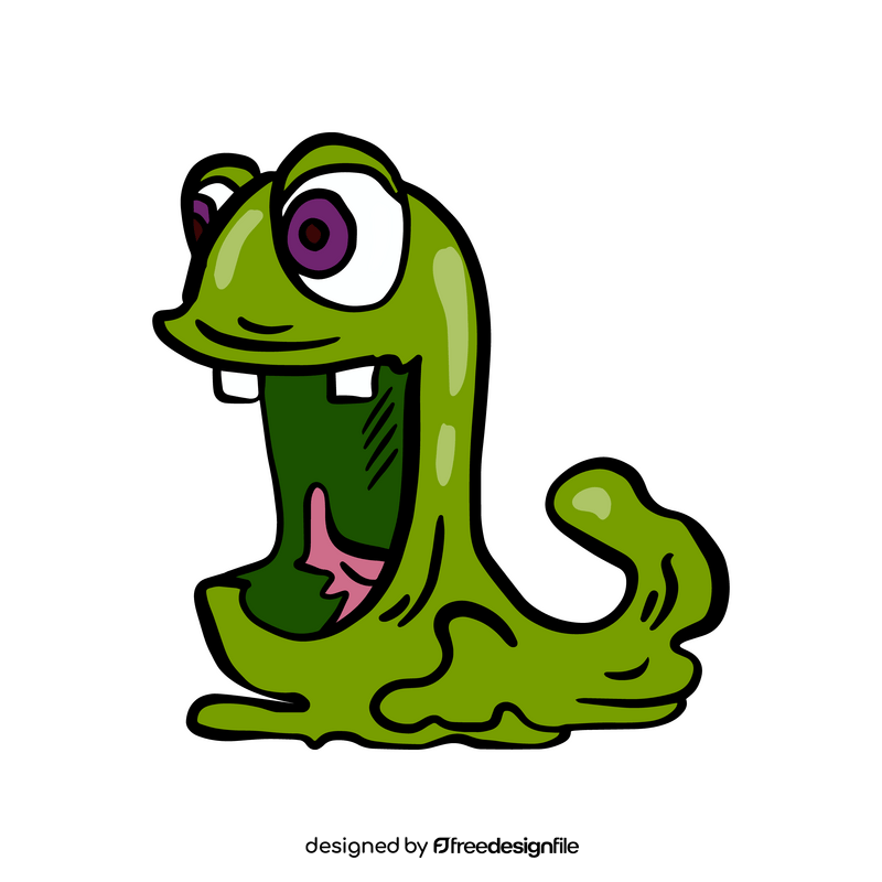 Green Jelly Monsters clipart