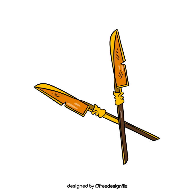 Egyptian blades clipart