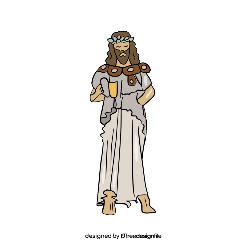 Dionysus clipart