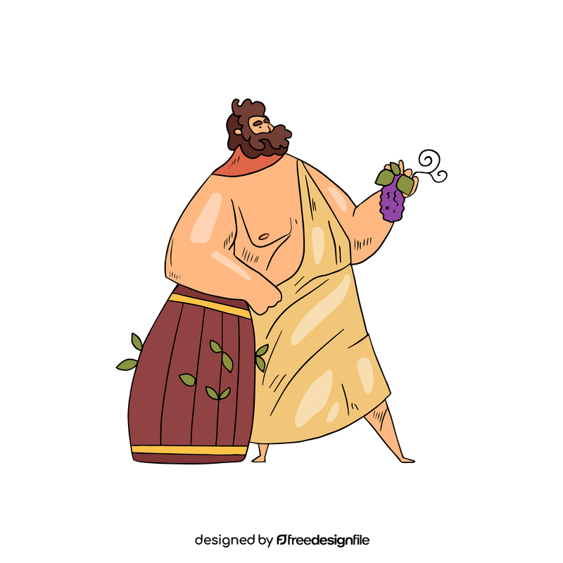 Dionysus clipart