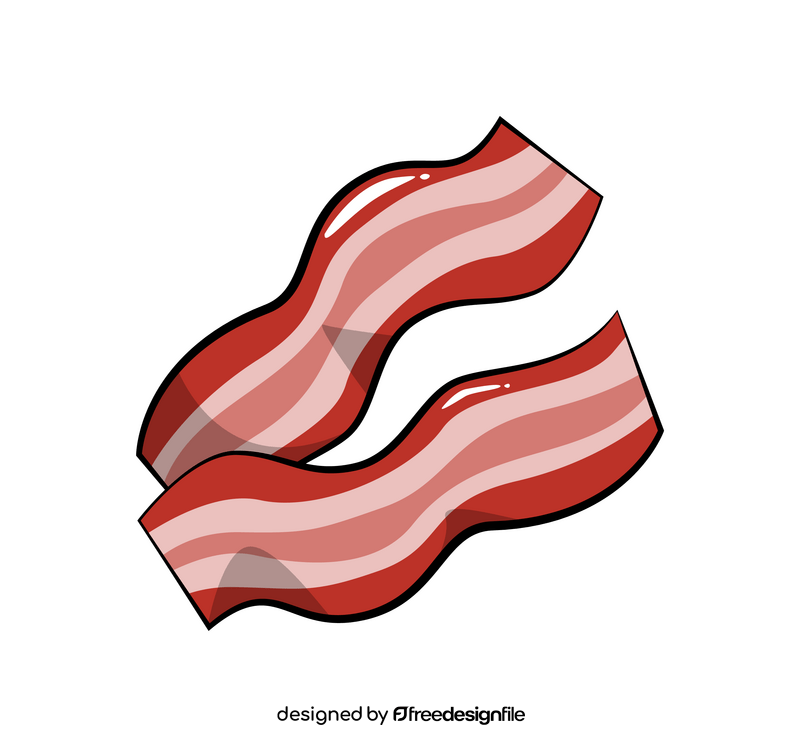 Bacon cartoon clipart