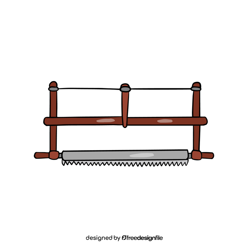 Hand saw clipart