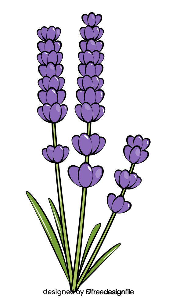 Lavender clipart vector free download