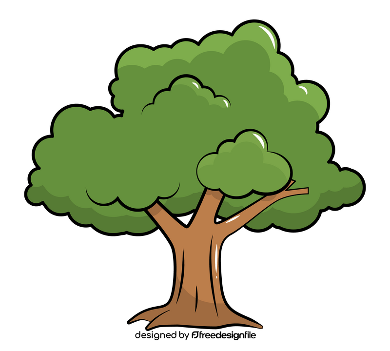 Oak tree clipart