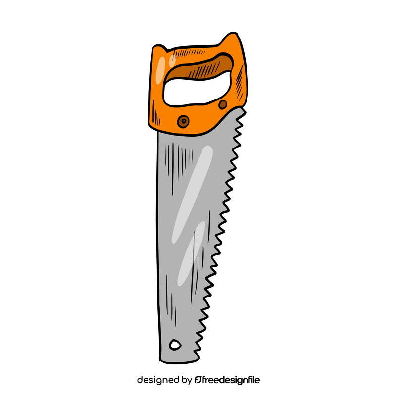 Hand saw clipart