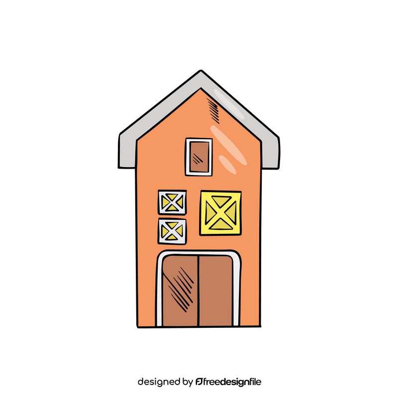 Cartoon house clipart