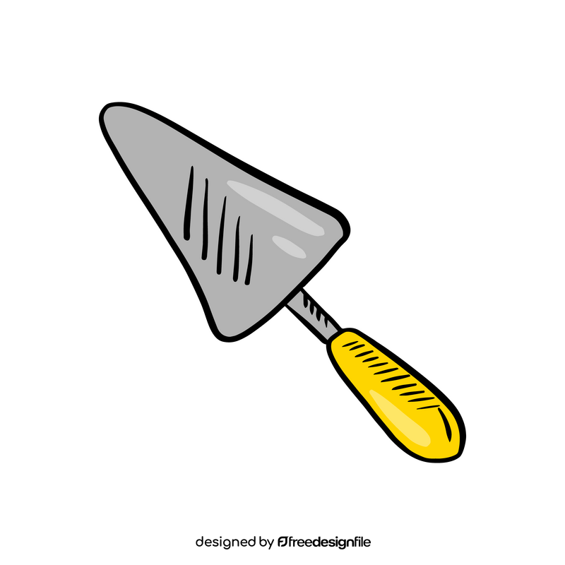 Cartoon trowel clipart