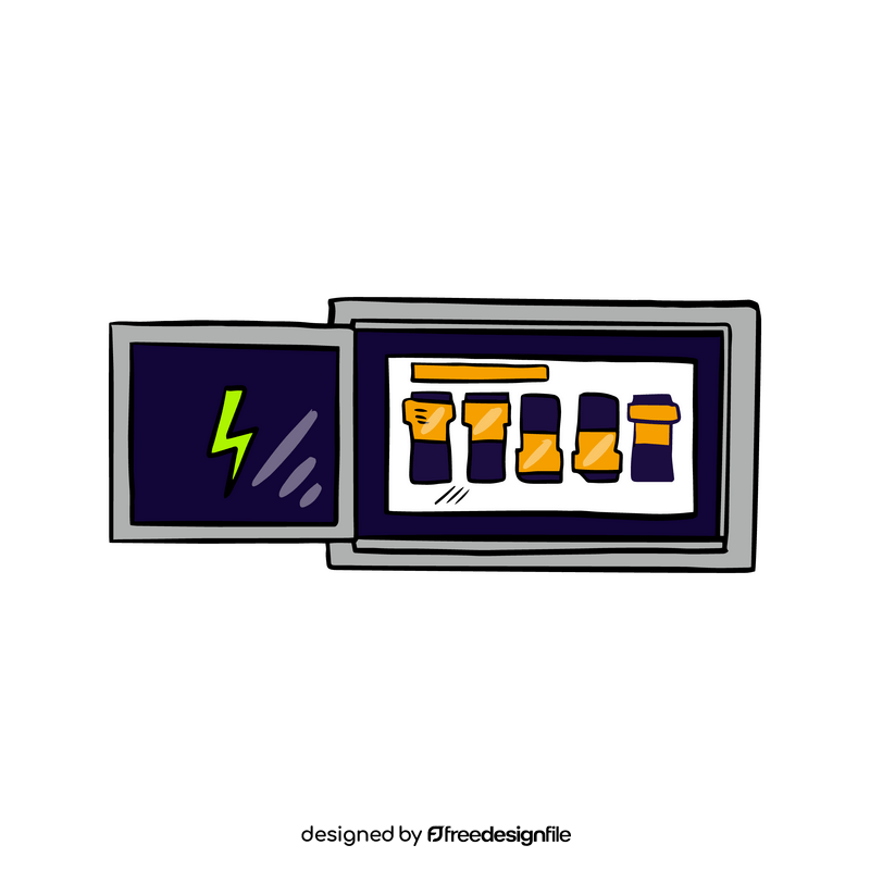 Circuit breaker clipart