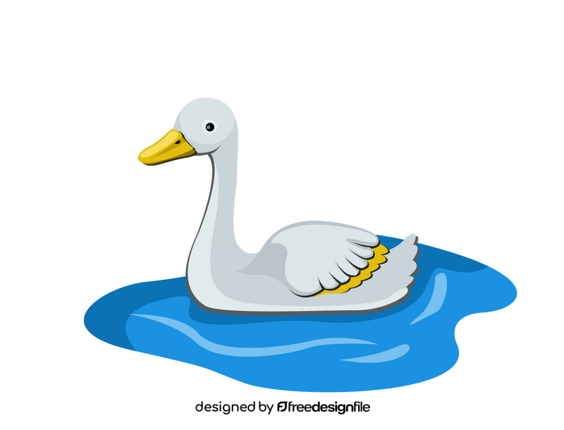 Swan clipart