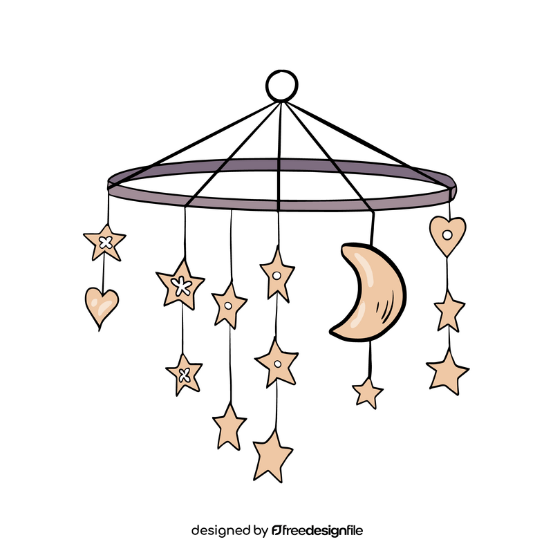 Baby dreamcatcher clipart