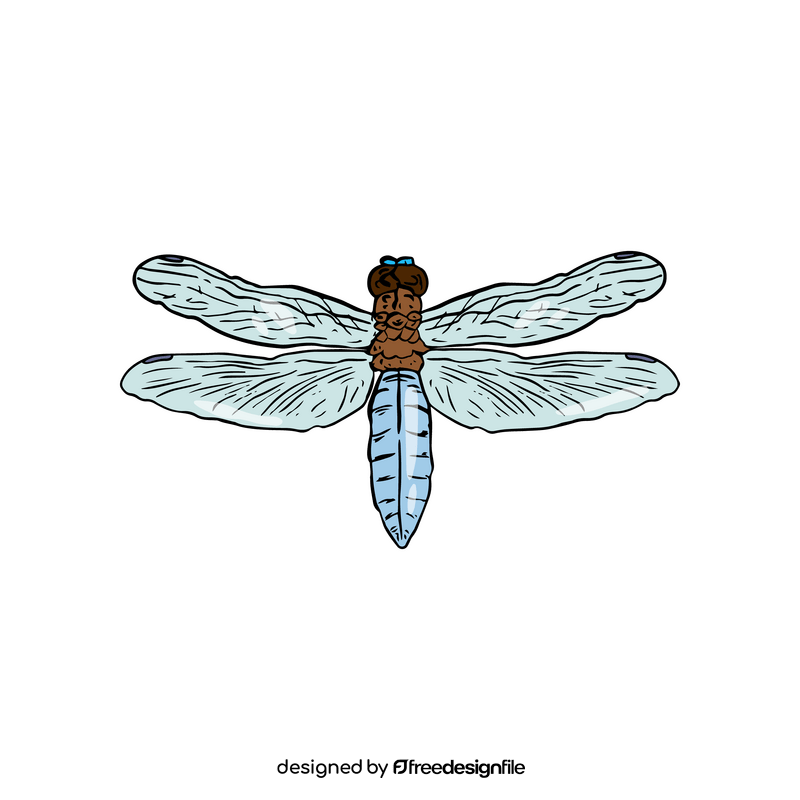 Free dragonfly clipart