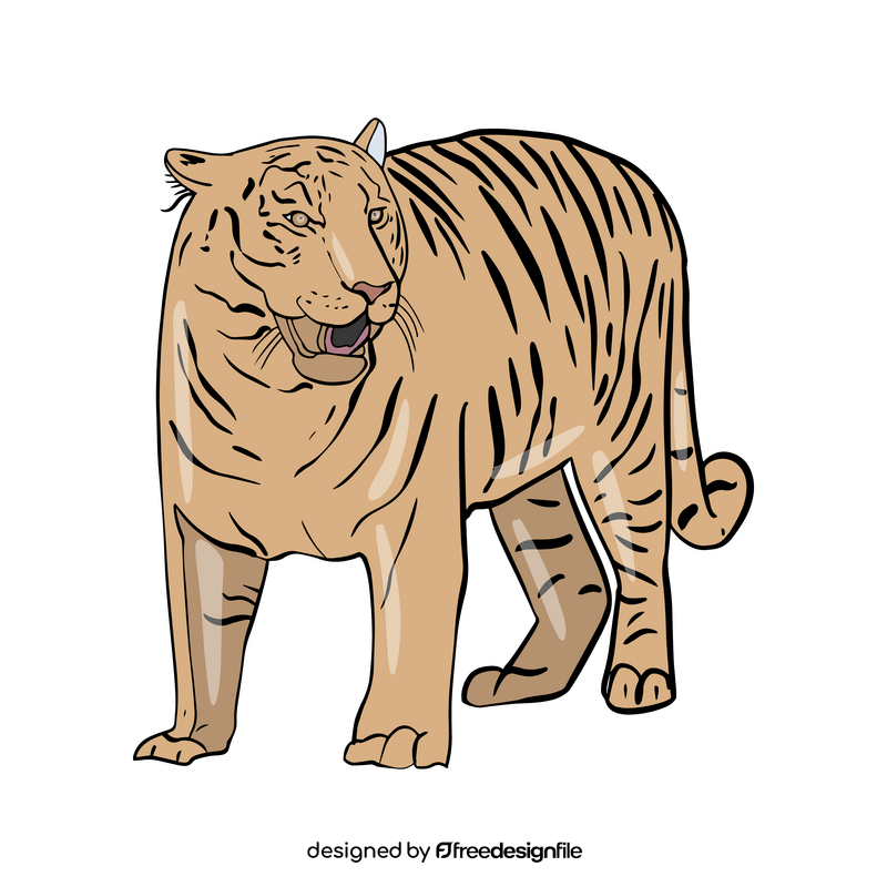 Free tiger clipart