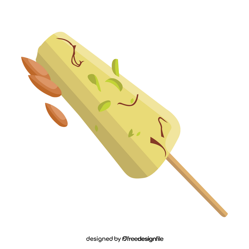 Kulfi ice cream clipart
