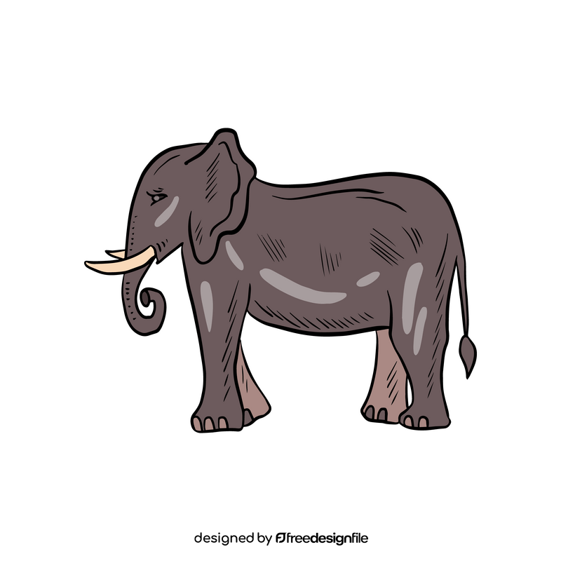 Elephant cartoon clipart