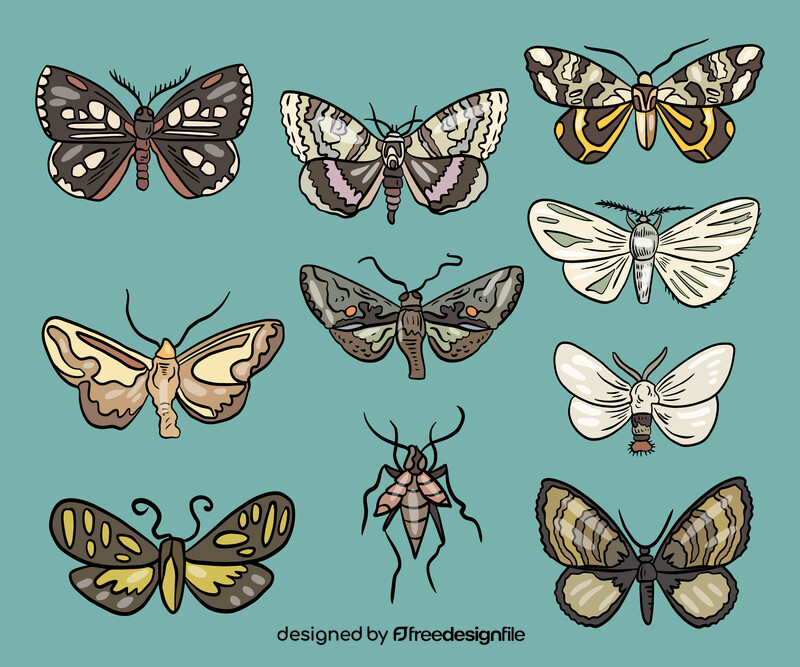 Butterfly pest vector