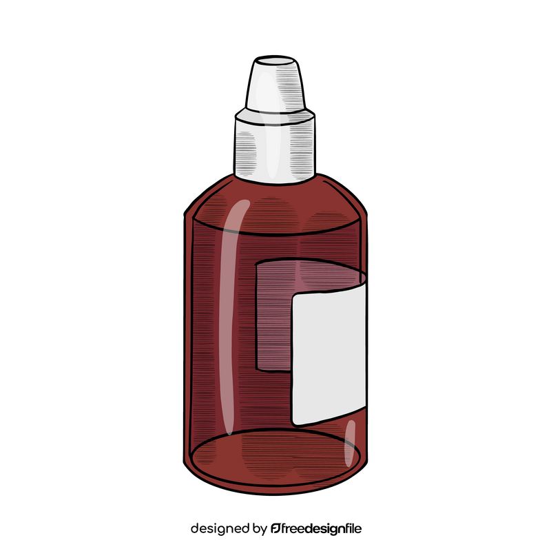 Medicine bottle clipart