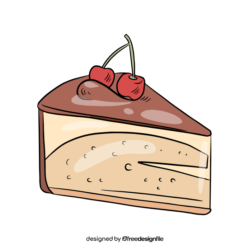 Free cake slice clipart