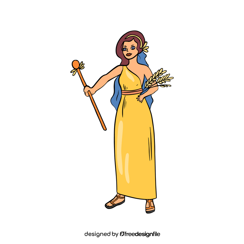 Demeter clipart