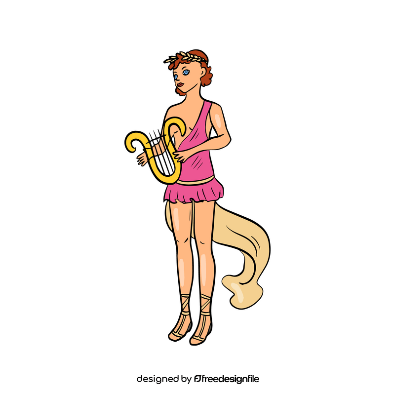 Artemis myth greek gods clipart