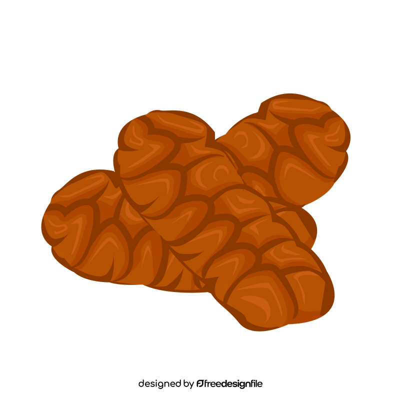 South African food Koeksister clipart