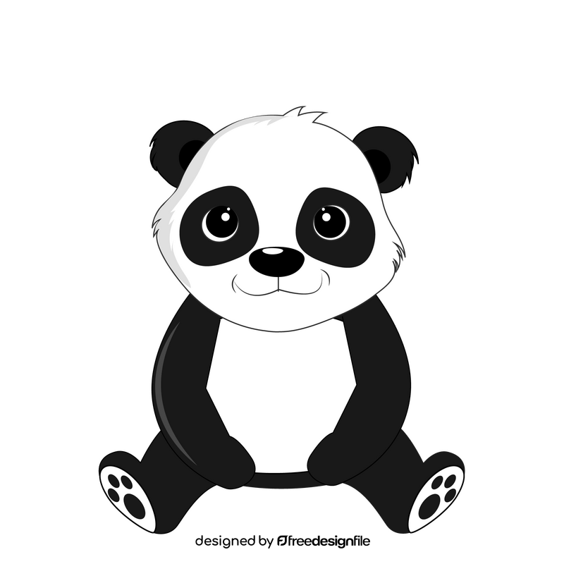 Panda clipart