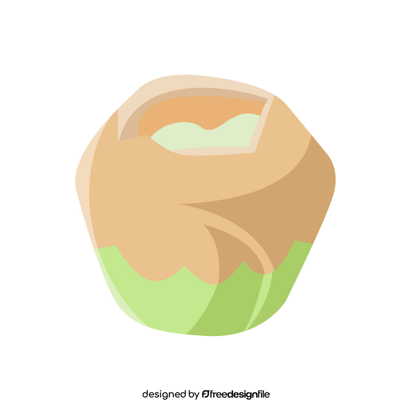 Coconut drink clipart