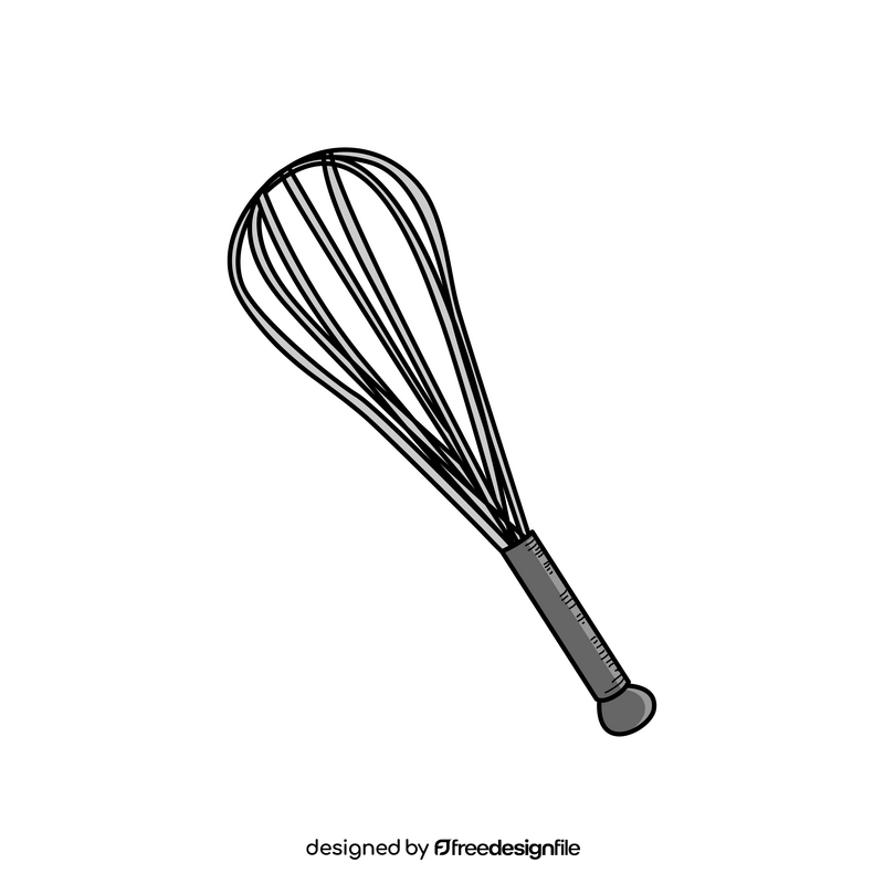 Whisk drawing clipart