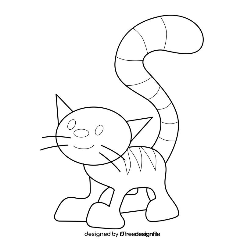 Bob The Builder, Pilchard cat drawing black and white clipart