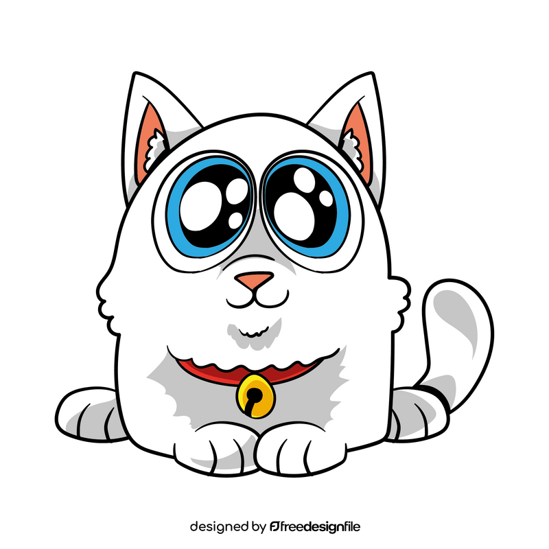 Kitten cartoon clipart