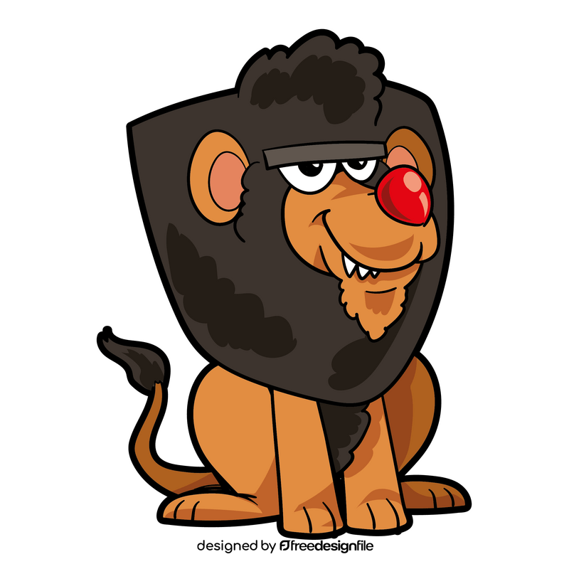 Lion cartoon clipart