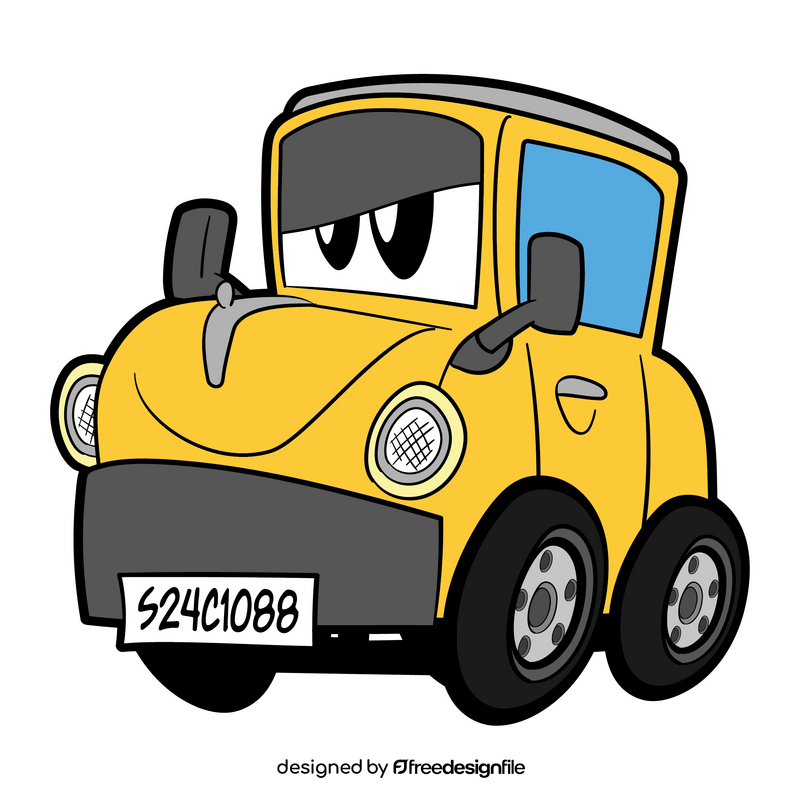 Car cartoon clipart