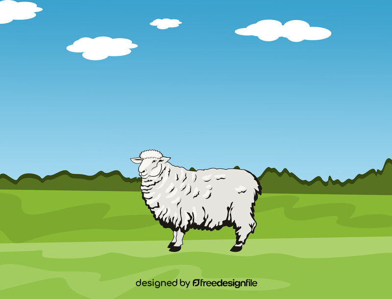 Sheep vector