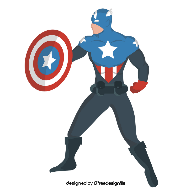 Captain America Bucky Barnes clipart