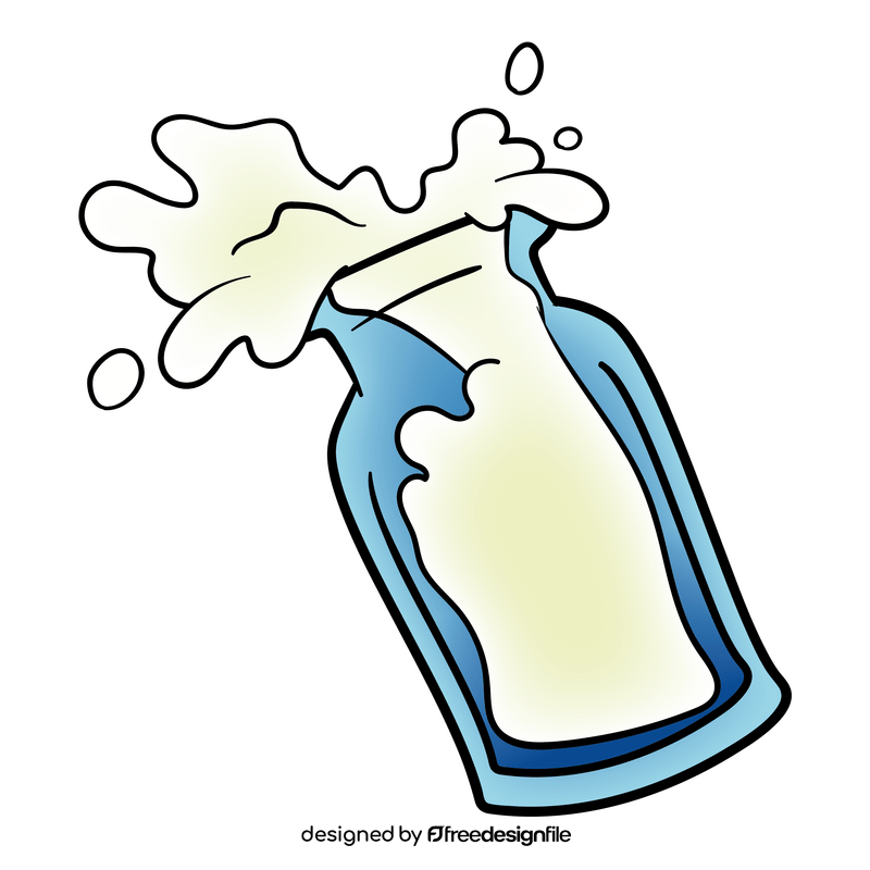 Milk cartoon clipart