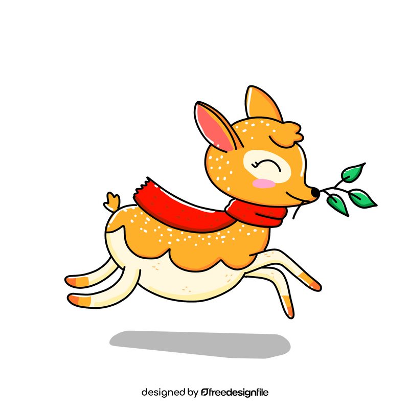 Christmas Deer clipart